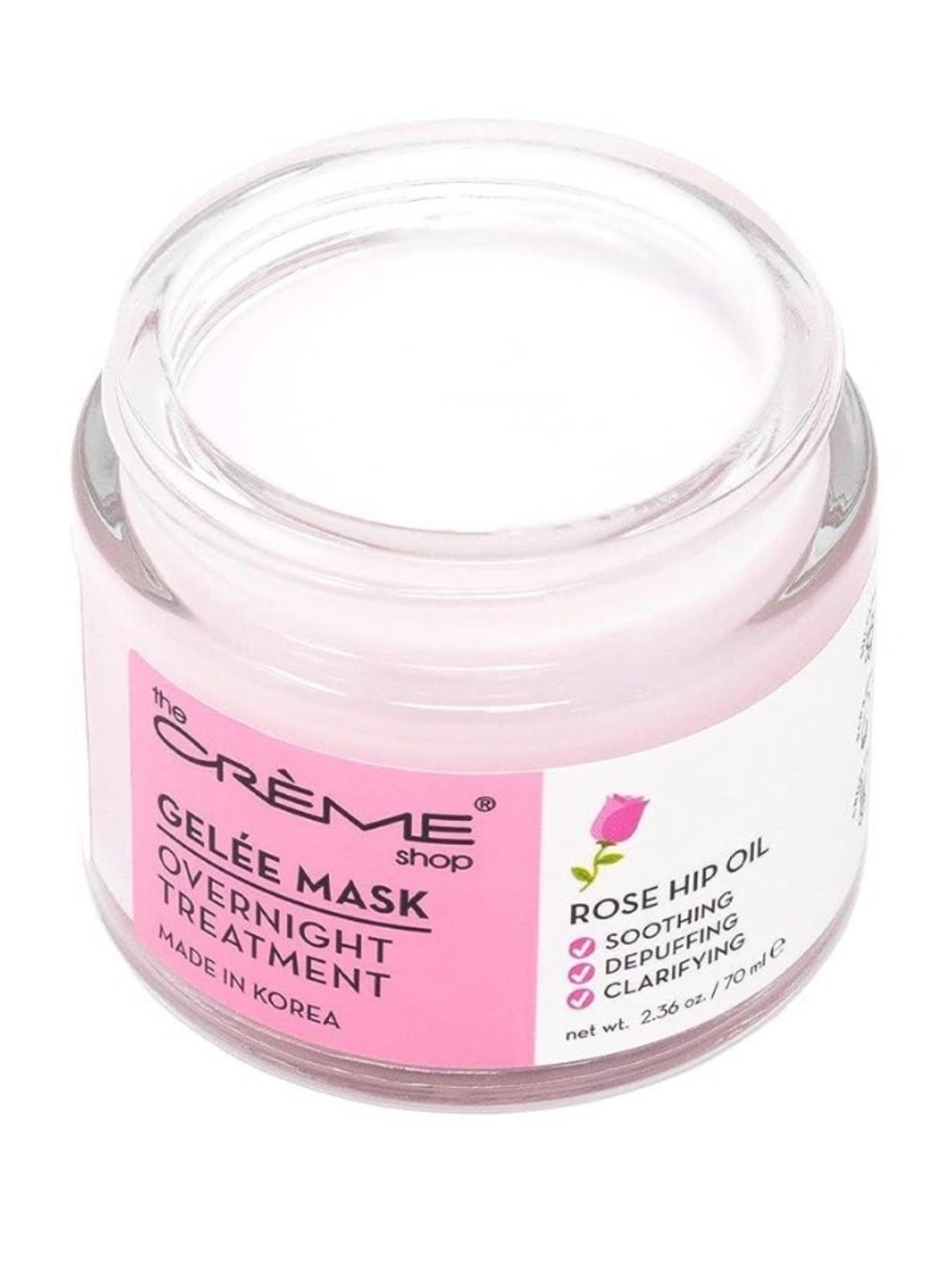 The Crème Shop - Rose Hip Oil Gelée Mask - Overnight Treatment - Picture 4 of 4
